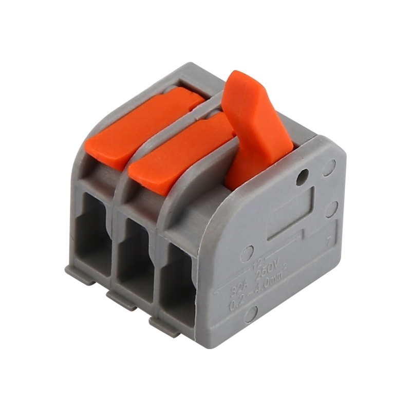 Solderless Cable Push Connector Teiminal Blocks Quick Connecting Compact 222 Wire Lever Nut Splice  connector Lighting fixture