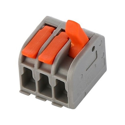 Solderless Cable Push Connector Teiminal Blocks Quick Connecting Compact 222 Wire Lever Nut Splice  connector Lighting fixture