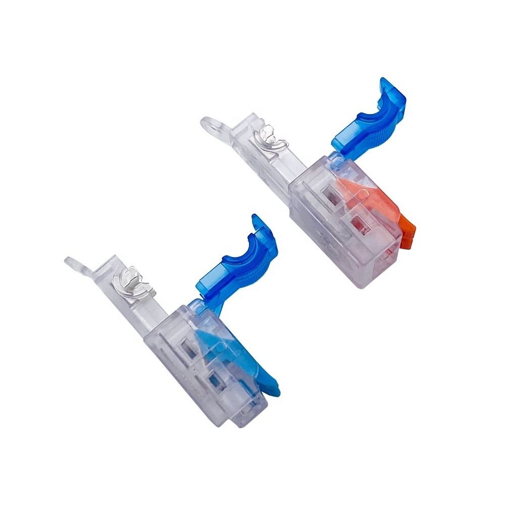 High Quality 2 Pin 450V 32A Quick Wire Lever Nut Splice Terminal Block Solderless Cable Connector For Push-in Fine-stranded Wire