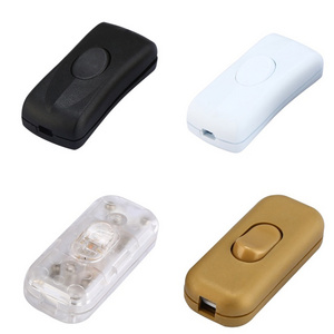 2A Single Pole Single Throw Push Button  Electrical Light Rocker switch On Off Low Voltage Light modern light switch