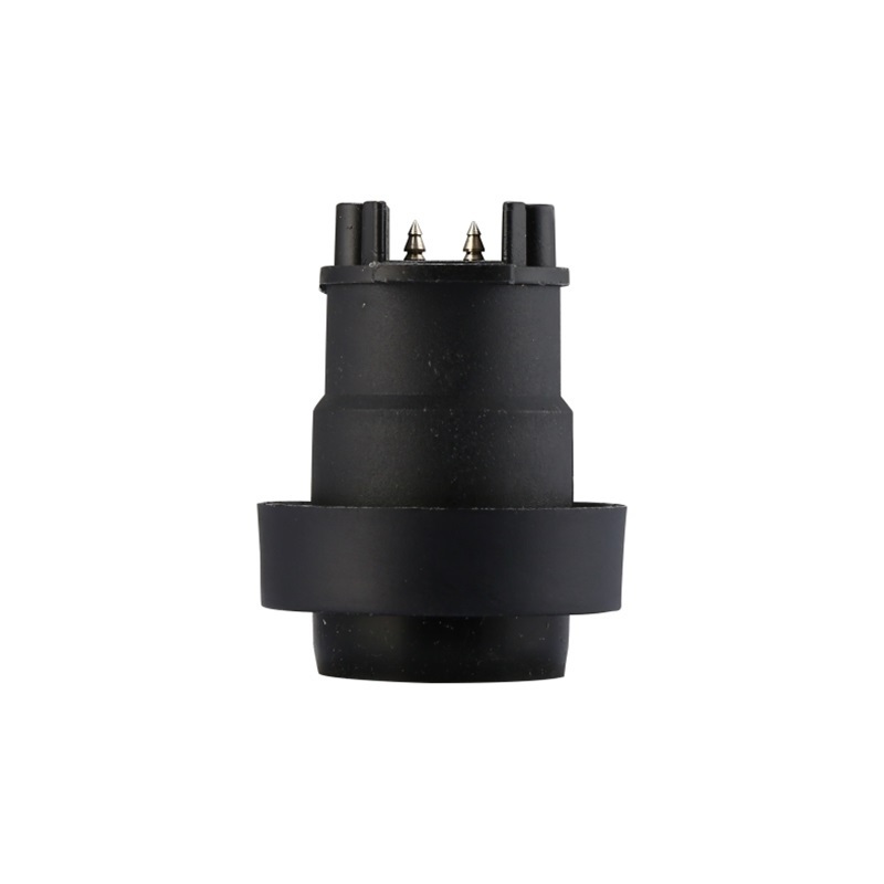 Black Waterproof E27 Lamp Holder For Flat Cable IP44 Base de Luz LED Customized Lamp Base for String Lights