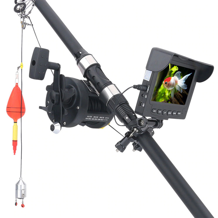 High Quality Portable Underwater Fishing Camera Waterproof and Mountable on Rods