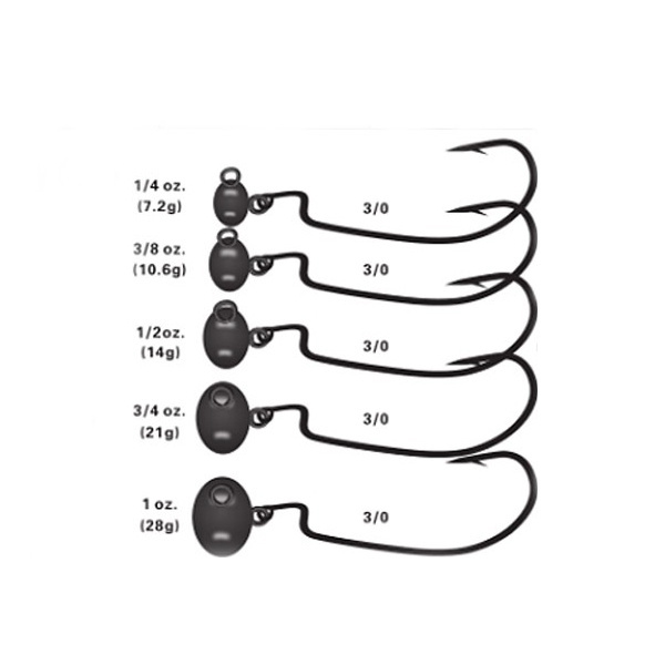 SELCO China made tungsten weight Tungsten fishing jig head with different weights