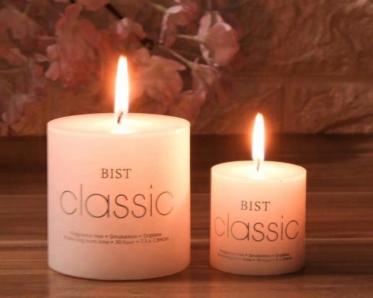 Classic pillar wax smoke-free tasteless candle tearless candle wedding reception hotel candle manufacturers wholesale