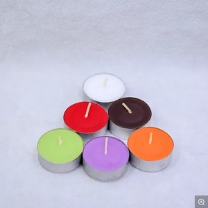 Wholesale Home Decoration Christmas Scented Color Tealight Candles