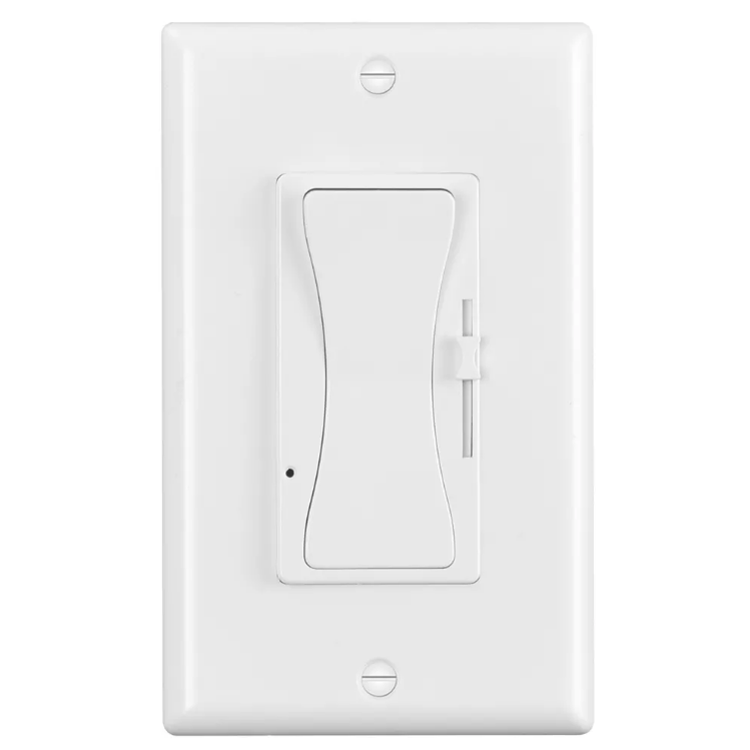 US Standard Triac slide dimmer Switch for All Bulbs Incandescent, Halogen, LED and CFL light