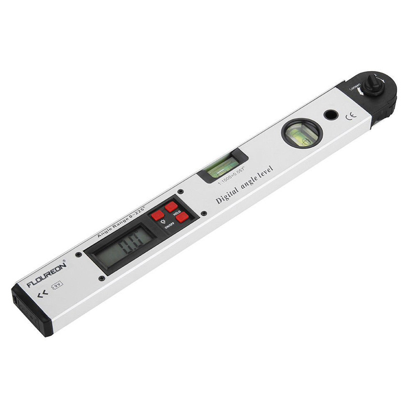 Aluminum Digital Level Angle finding range 0-230 Electronic Goniometer degrees Level angel Ruler Digital Protractor