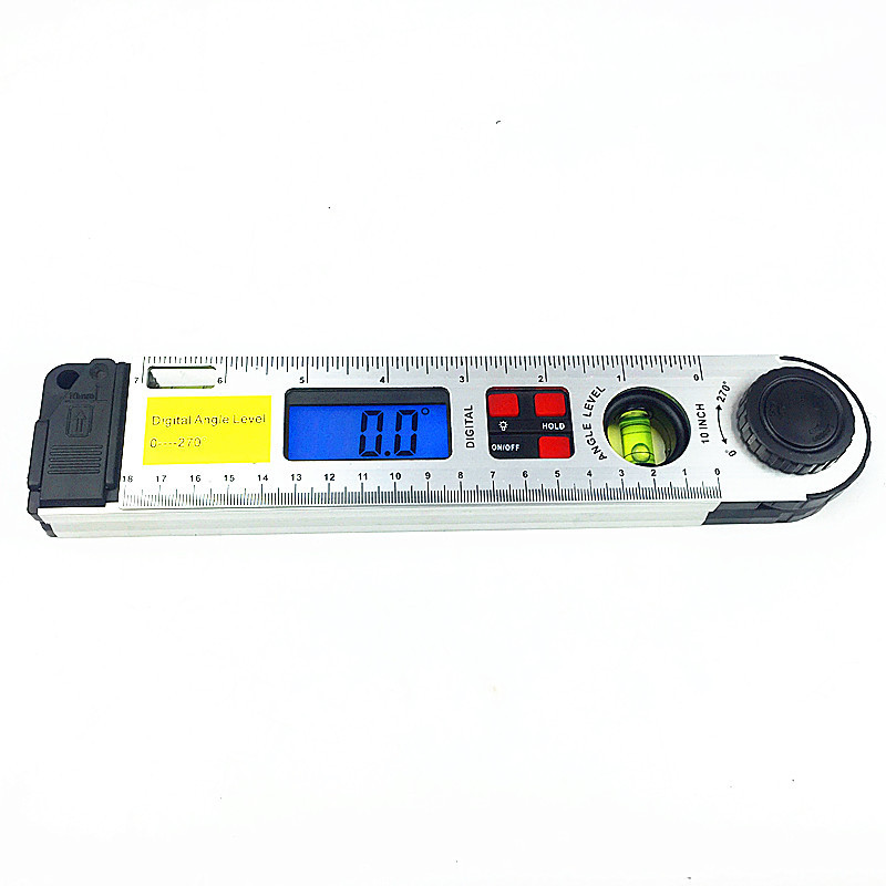 Digital calibrated protractor inclinometer mini angle finder spirit level aluminum digital angle meter