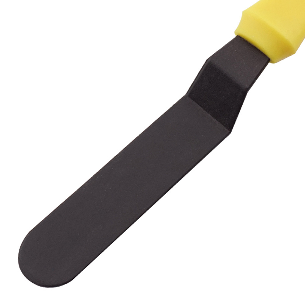 Angled Cake Frosting Spatula Small Offset Spatula for Cake Decorating, Pastries and Cupcakes