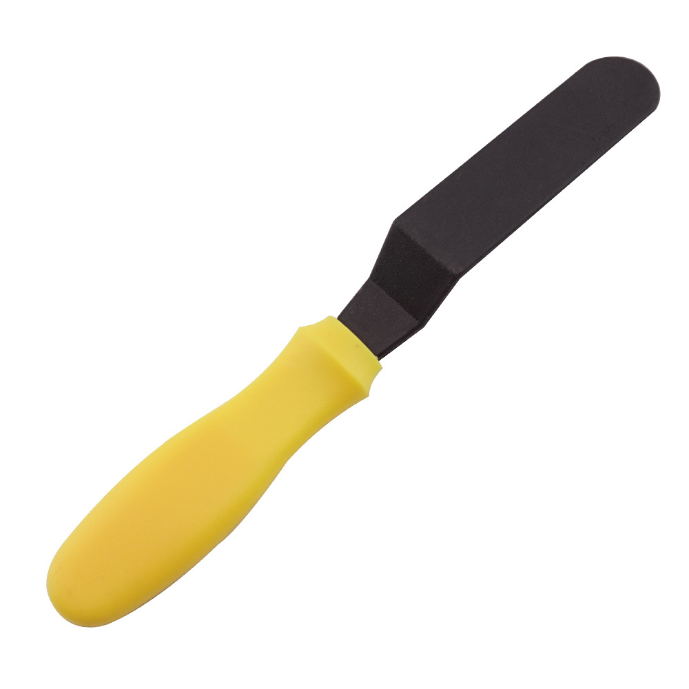 Angled Cake Frosting Spatula Small Offset Spatula for Cake Decorating, Pastries and Cupcakes