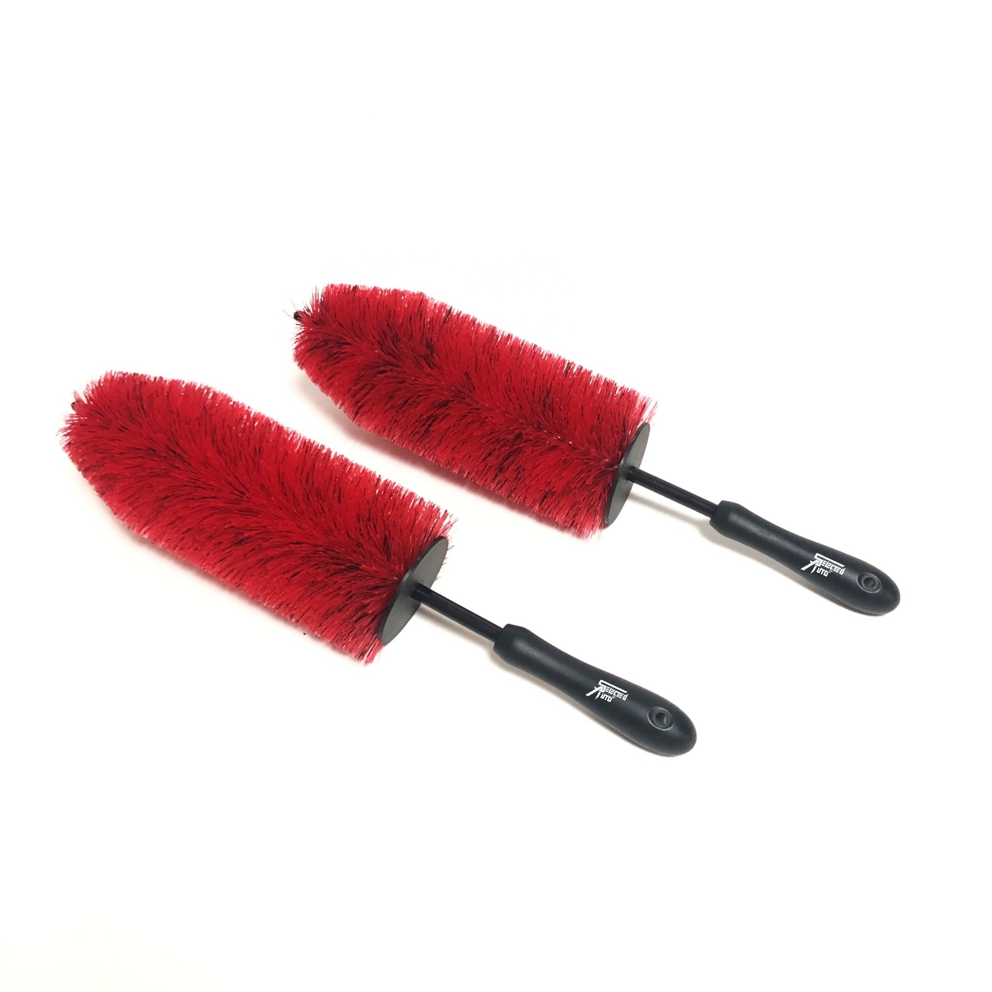 Selected Auto Customized Wheel And Tire Brush Set Easy Reach Wheel and Rims Detailing Brush Wholesale Barrel Wheel Brush Kit OEM