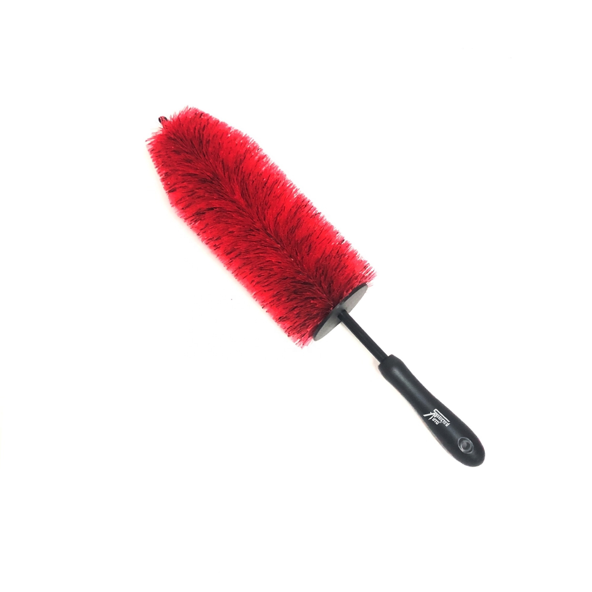 Selected Auto long handle car wash brush alloy wheel cleaning brush exterior auto detailing soft bristle customized brush OEM