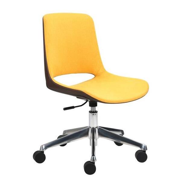 Apartment home office leisure swivel height adjustable upholstery fabric small lounge chair