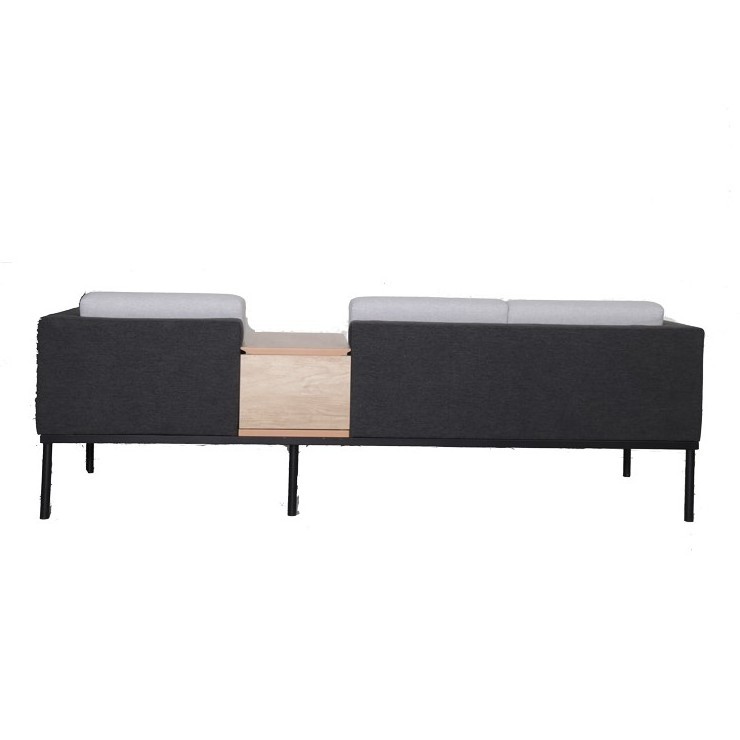 Multi-functional Office Sofa Commercial Public Waiting Sofa Seating With Power Charging Plug