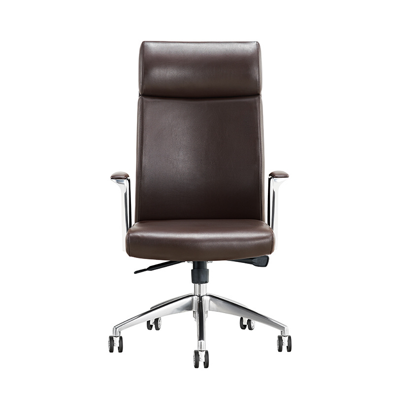 luxurious synthetic leather high back big and tall office boss chair