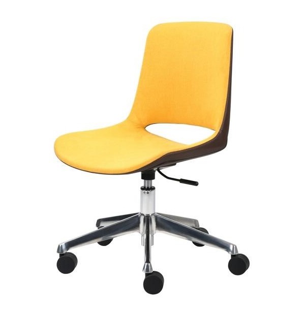 Apartment home office leisure swivel height adjustable upholstery fabric small lounge chair