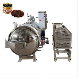 Multi Function Industrial Food Sterilizer Autoclave Glass Bottle Food Sterilization Machine