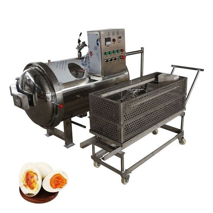 Multi Function Industrial Food Sterilizer Autoclave Glass Bottle Food Sterilization Machine