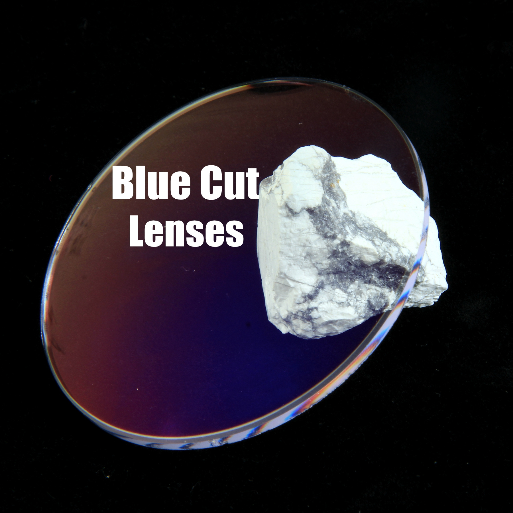 2024 new trend 1.56 blue cut single vision resin lens optical lenses blue cut