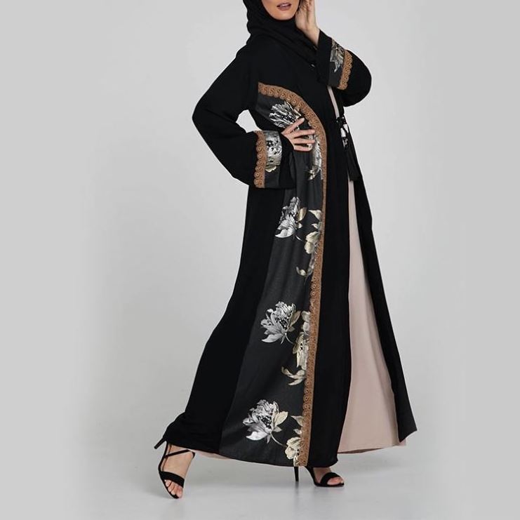 2019 Fashion Style Muslim Women Elegant Denim Jubah Latest Styles With Used Abaya Dubai