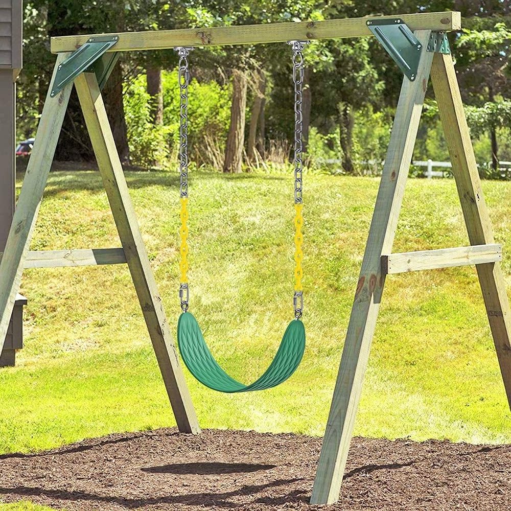 Belt swing EVA soft board chair sets toddler cheap outdoor swing sets garden swings