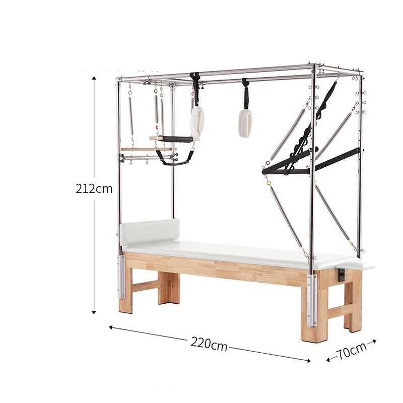 Pilates Cadillac Reformer Trapeze Table  Solid Wood Pilates Cadillac