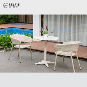 Outdoor Garden Furniture Balcony Furniture Outdoor Rattan Chair Foldable Chairs French Bistro Chair