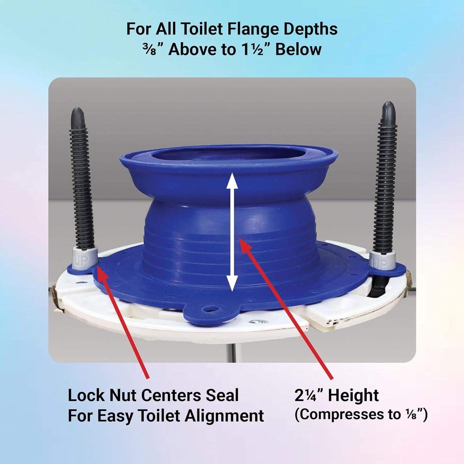 Toilet Repair Kit Toilet Parts: Toilet Seal, Bolts, Toilet Bolt Caps. Toilet Kit Replaces Leaky Toilet Wax Ring