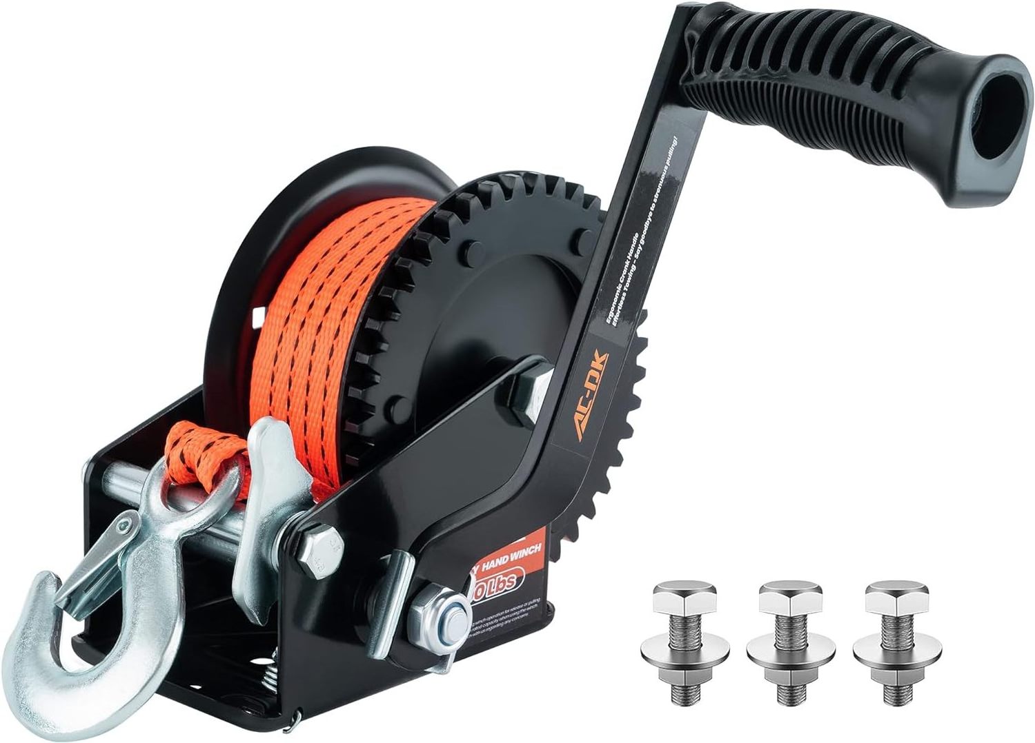 where to buy Heavy Duty Boat Trailer Winch with 26FT Strap Portable Hand Crank Winch for Boat