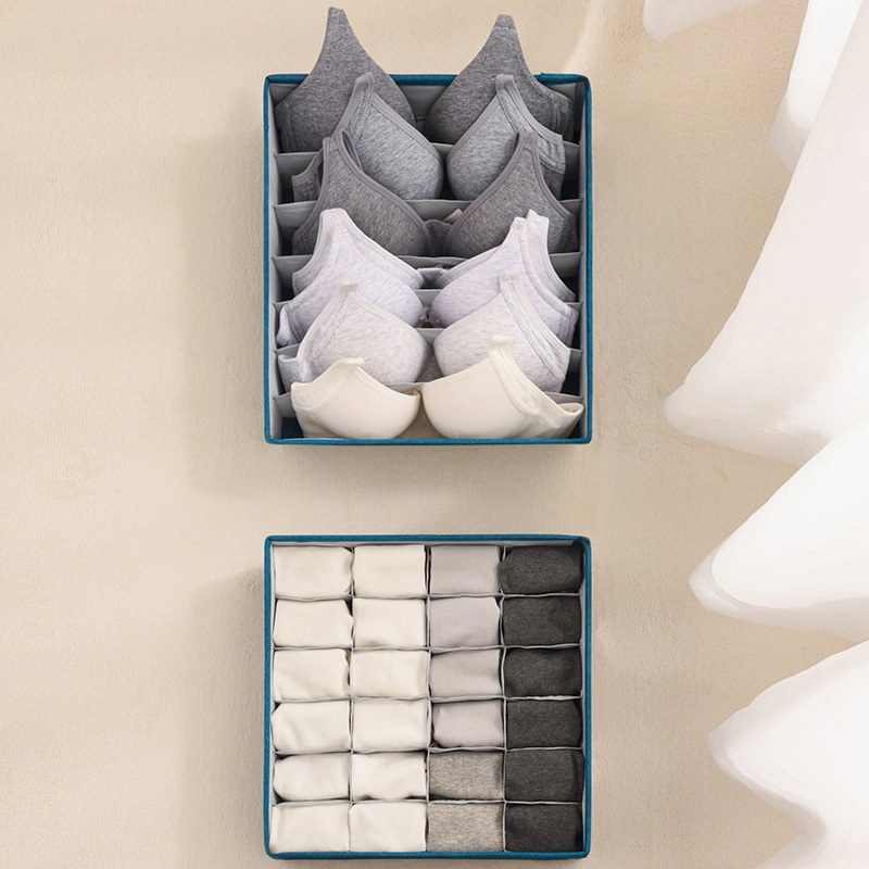 underwear storage box sock bra storage underwear drawer organizer foldable underwear divider box for closet