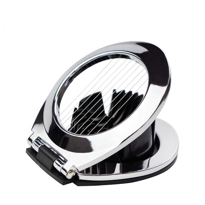 Multi function stainless steel egg cutter for Egg slicer cut into flowers kitchen helper