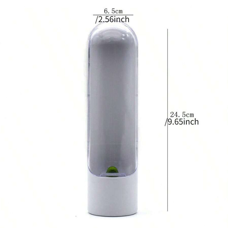 Vegetable Preservation Safe Storage Bottle Fresh Herb Keeper Container Vanilla Fresh Keeping Cup Refrigerator Saver For Kitchen