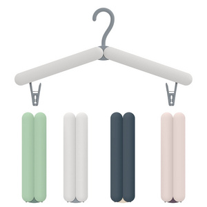 Foldable Travel Hangers - Durable, Lightweight and Portable, Ideal for Clothes and Socks, Collapsible Coat Hangers