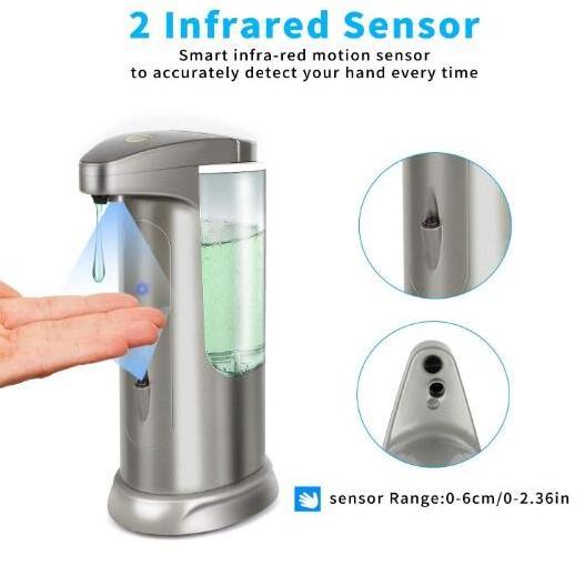 Automatic Soap Dispenser with Infrared Motion Sensor Touchless High Capacity Soap Dispenser