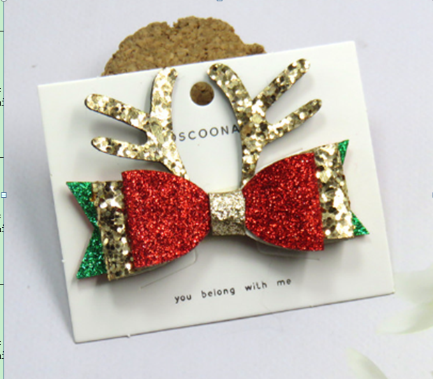 2024 New Christmas Hair clip for Children Christmas Gifts Hair Accessories Christmas Hair Accessory