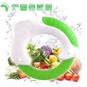 Circular Rolling Knife Stainless Steel,  Round Knife Kitchen Cutter with Cover, Multifunctional pizza cutter