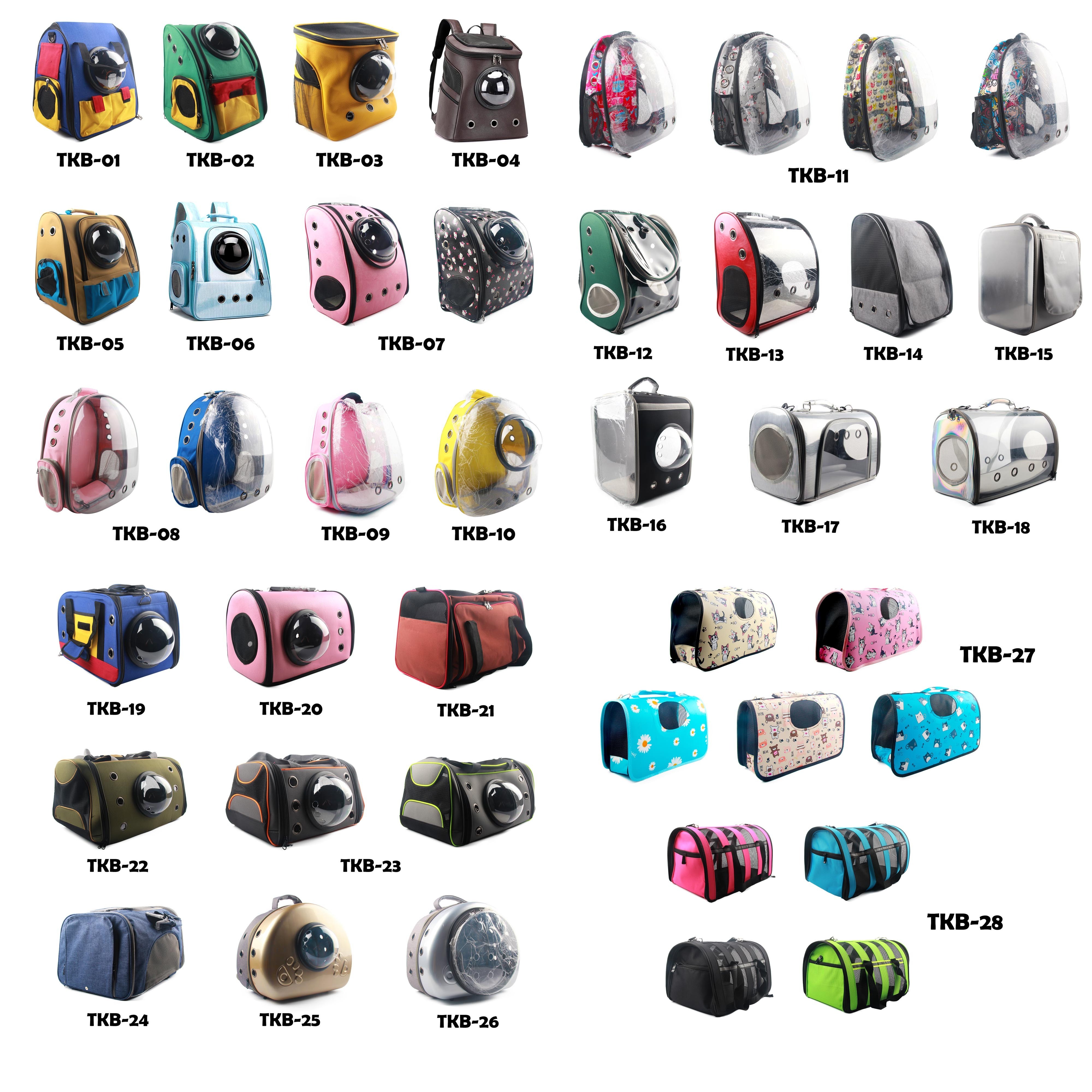 Cat Dog Bag Polyester Travel Transparent Capsule Bubble Backpack Outdoor Carrier For Small dogs cats