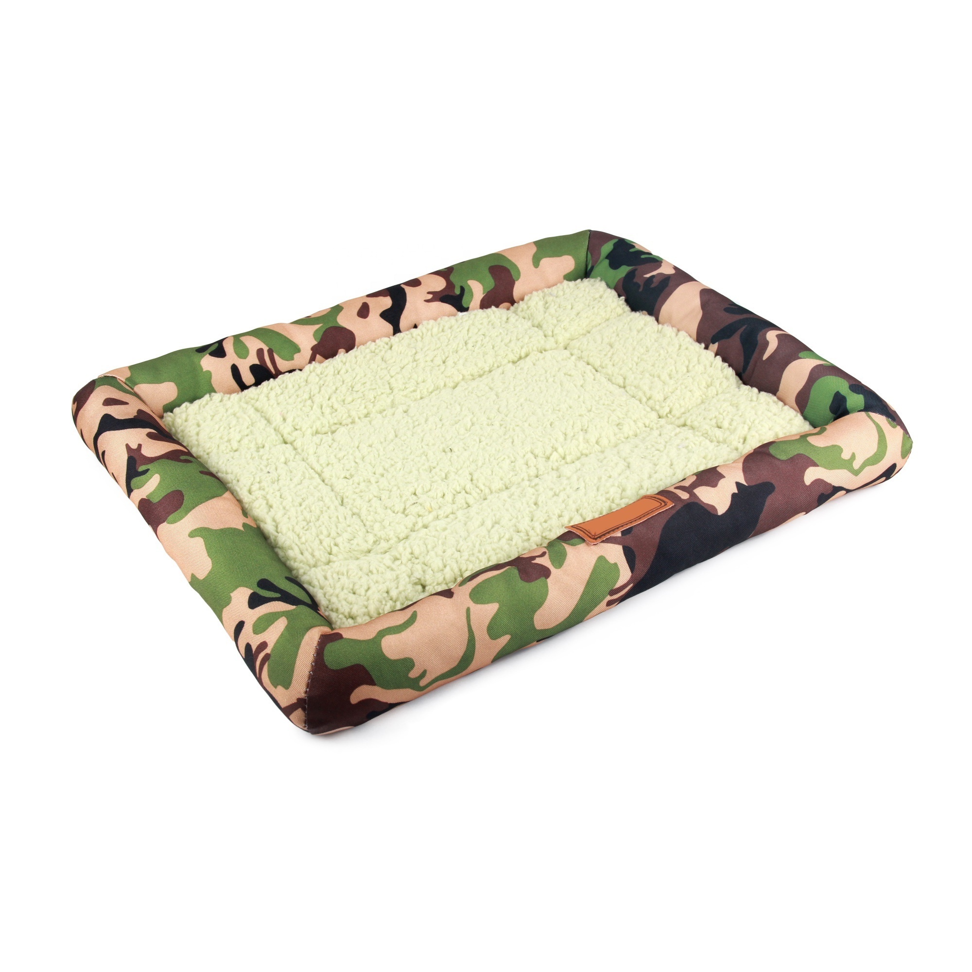 Dog Bed Oxford Cloth Camo Print Soft Washable Pet Bed Dog Sofa With Nonslip Bottom Removable Cover For Small Medium Large Dog