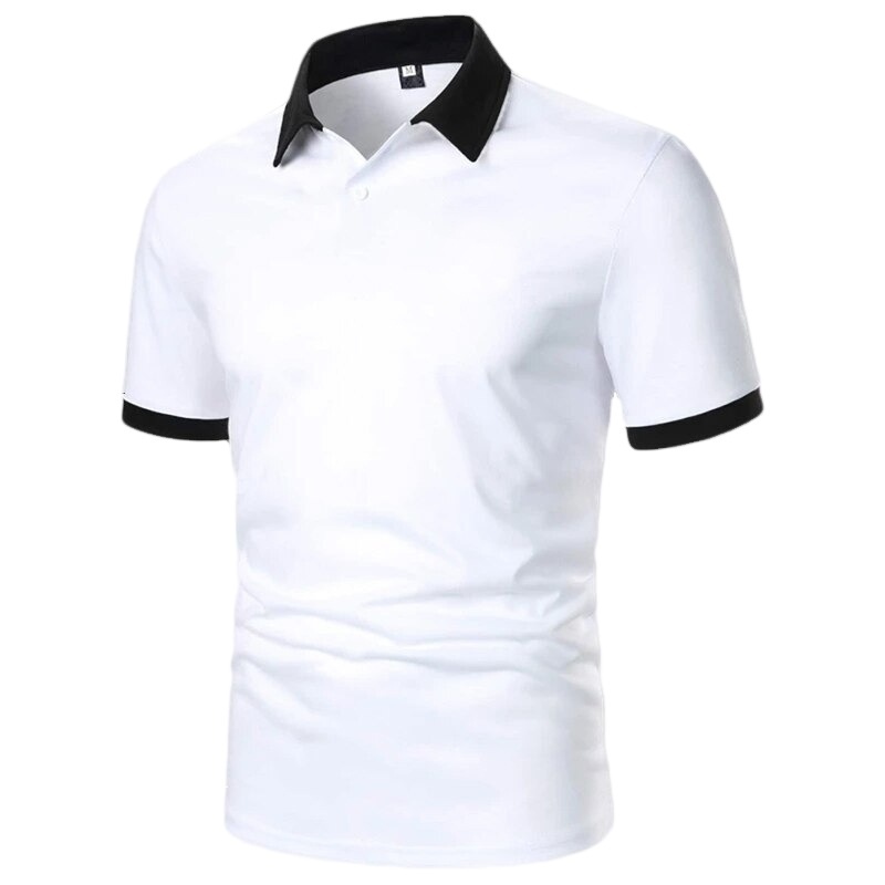 Cotton Mens Golf Polo Shirt Polo Blank Embroidered High Quality Camisas Polyester Men Quantity Custom Turtleneck OEM Anti