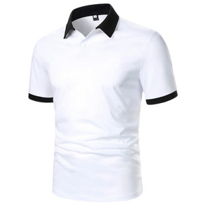 Cotton Mens Golf Polo Shirt Polo Blank Embroidered High Quality Camisas Polyester Men Quantity Custom Turtleneck OEM Anti