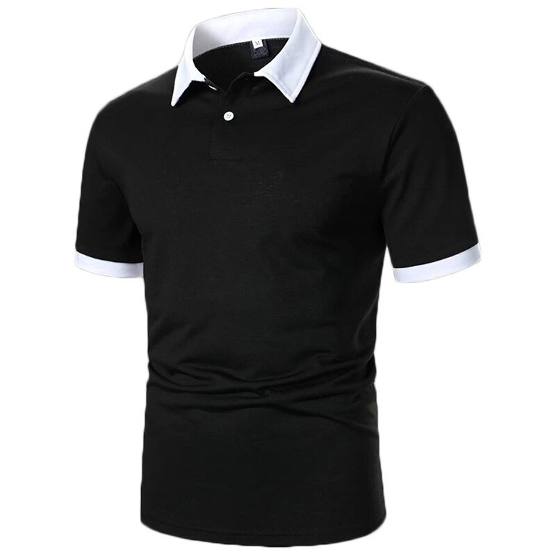 Cotton Mens Golf Polo Shirt Polo Blank Embroidered High Quality Camisas Polyester Men Quantity Custom Turtleneck OEM Anti