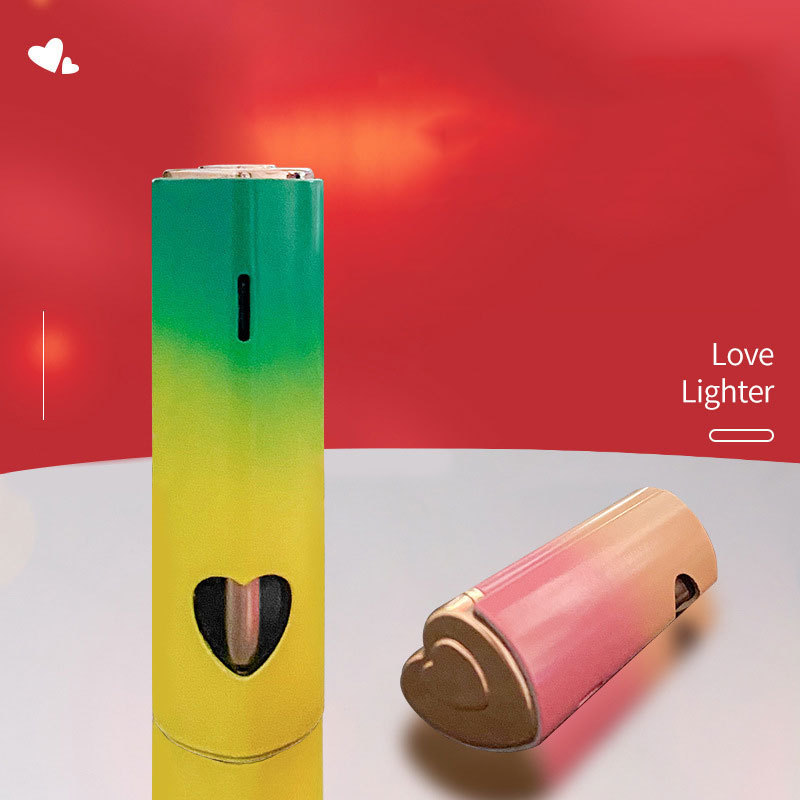 Low MOQ lightweight colors are available gas lighter cigarette bbq pink lighters cyclic inflation fancy lighter for cigarettes