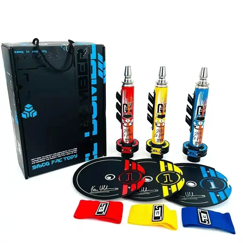 2024 El Bomber Hookah 4x4 el Bomber Shisha Aluminum German Designed High-quality Hose Hookah Set Stainless Steel Hookah