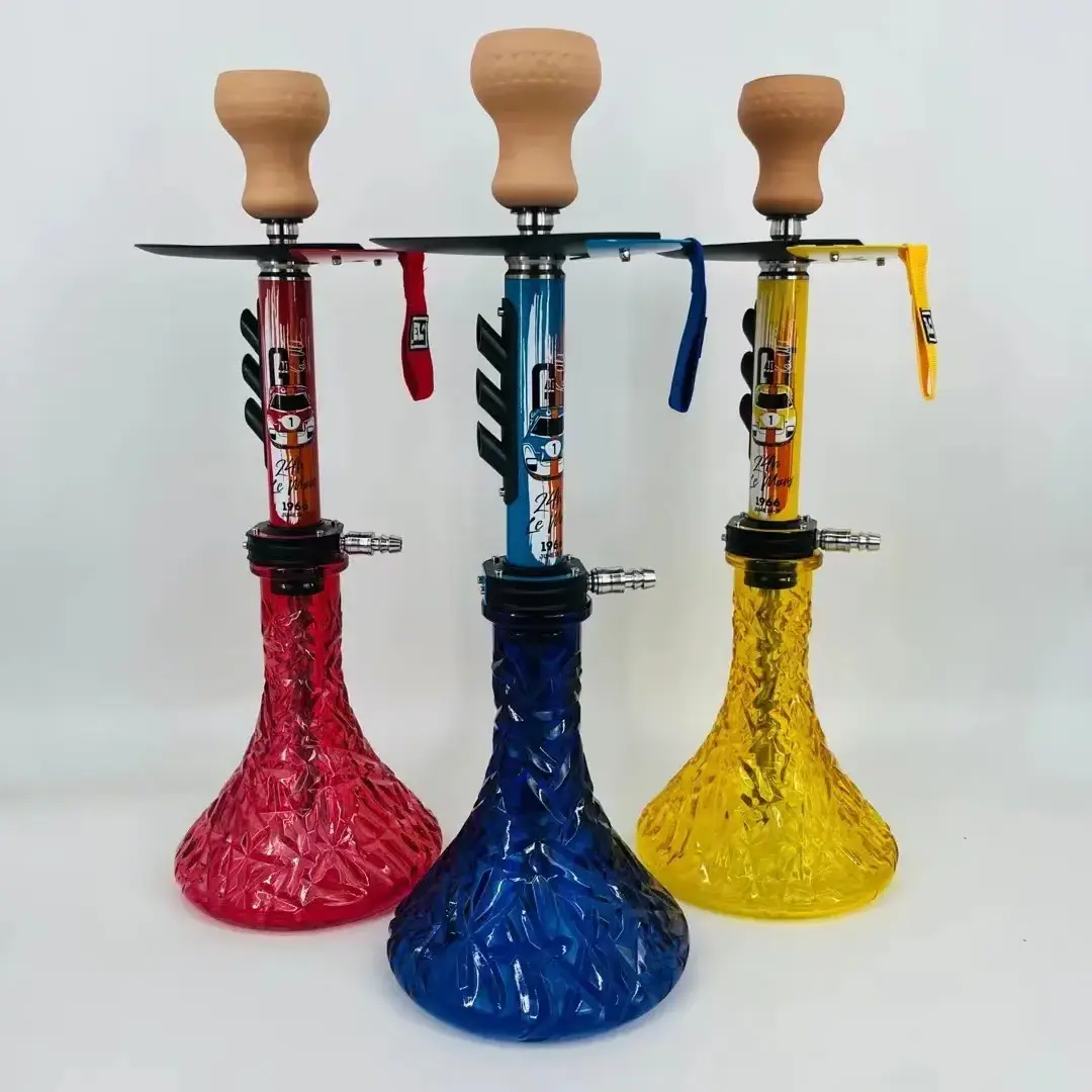 2024 El Bomber Hookah 4x4 el Bomber Shisha Aluminum German Designed High-quality Hose Hookah Set Stainless Steel Hookah