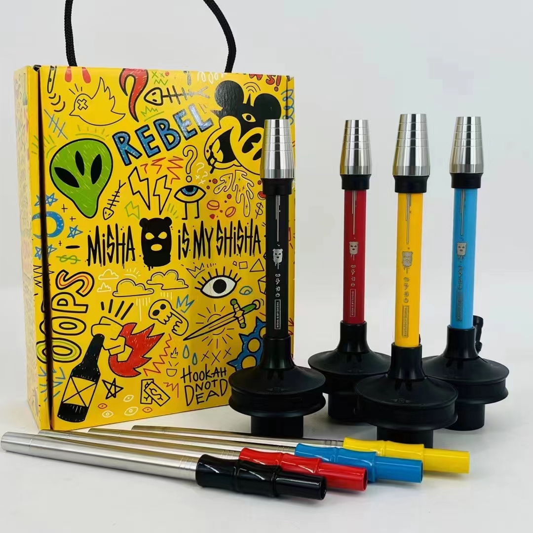 New Product El Bomber Series Shisha Hookah Pen Detachable Hookah Pipes Eco-friendly Sheesha Hookah