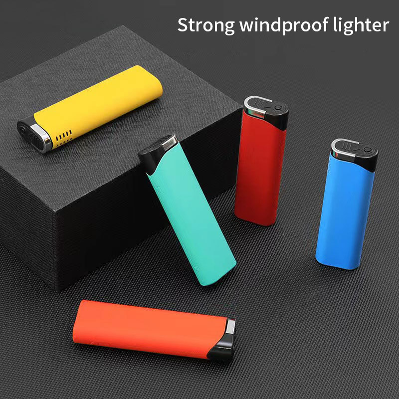 Best Seller Original Butane Gas Lighter Refill Gas Lighter with Logo OEM Style Multi Function Gas Lighter