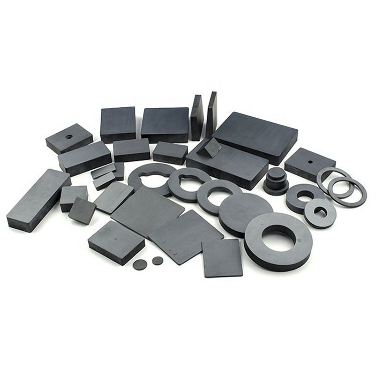 9.5x6x3.5mm big large huge Strontium ferrite magnet 6*4*1'' 150*100*25.4mm C8 Y35 Ceramic ferrite magnet bar ring block disc arc