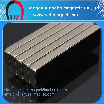 Industrial neodymium  rectangular magnet  N52 ndfeb permanent magnet 50x25x10mm