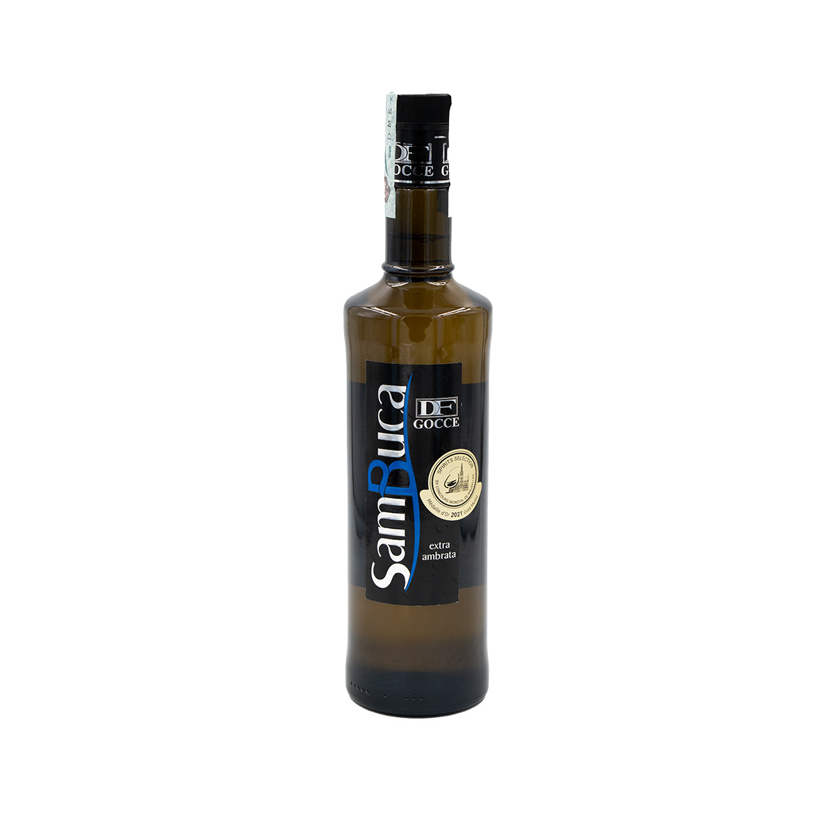 Premium Quality Amber Extra Sambuca DF Gocce Size: 0.7L Alcohol Content: 40% Glass bottles for alcoholic beverages