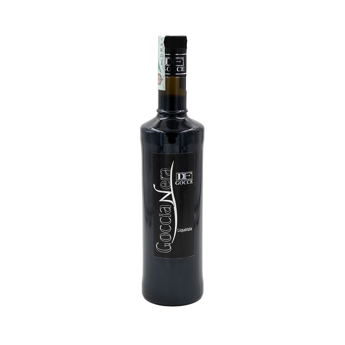 Premium Goccianera liquorice liqueur made in Italy Format: 0.7L Alcohol content: 21% alcoholic drink Soft and persistent